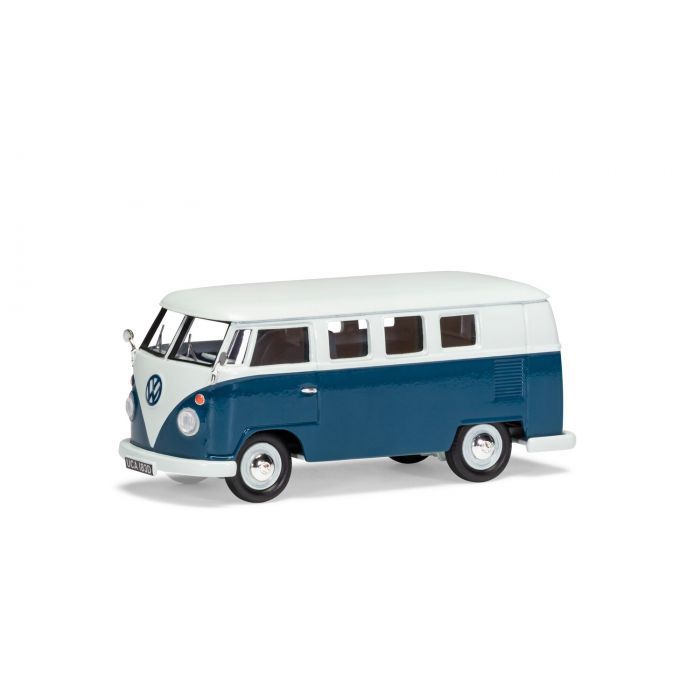 Volkswagen Type 2 Campervan Cumulus (White &amp; Sea Blue)
