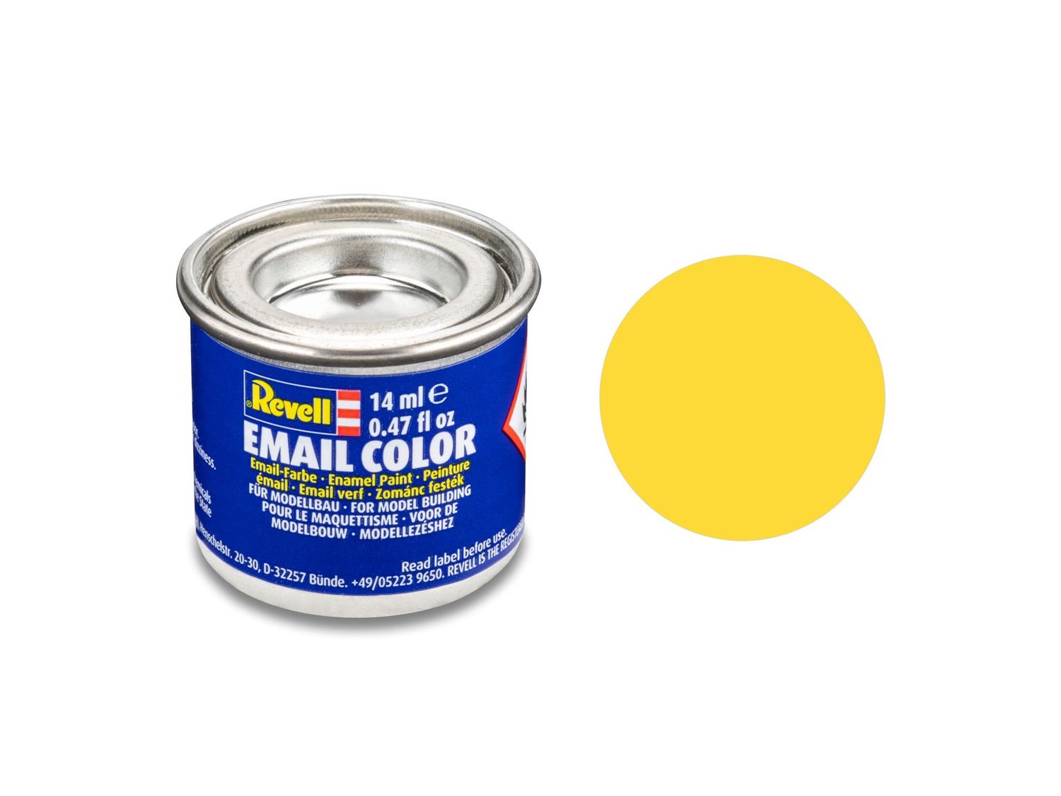 15 Matt Yellow Enamel