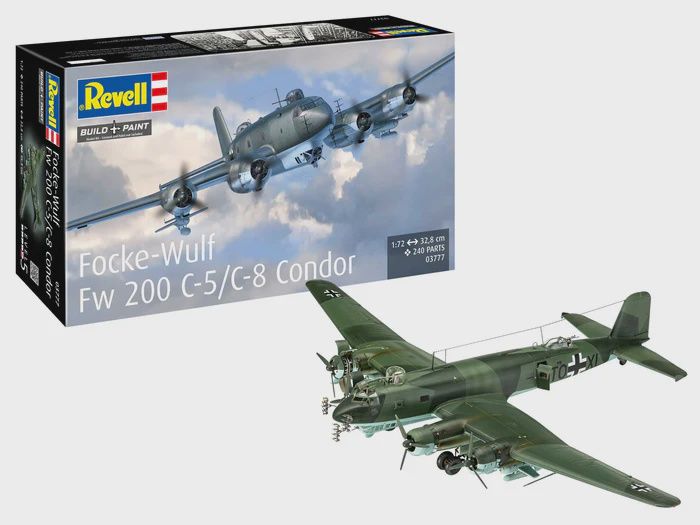 Aircraft Revell 1/72 Focke-Wulf Fw 200 C-5/C-8 Condor