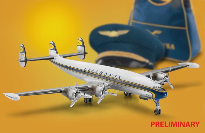 Aircraft Revell 1/144 Lockheed L.1049G Super Constellation Lufthansa