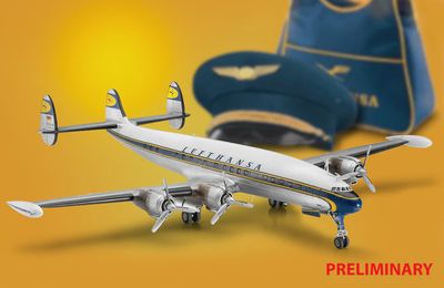 Aircraft Revell 1/144 Lockheed L.1049G Super Constellation Lufthansa