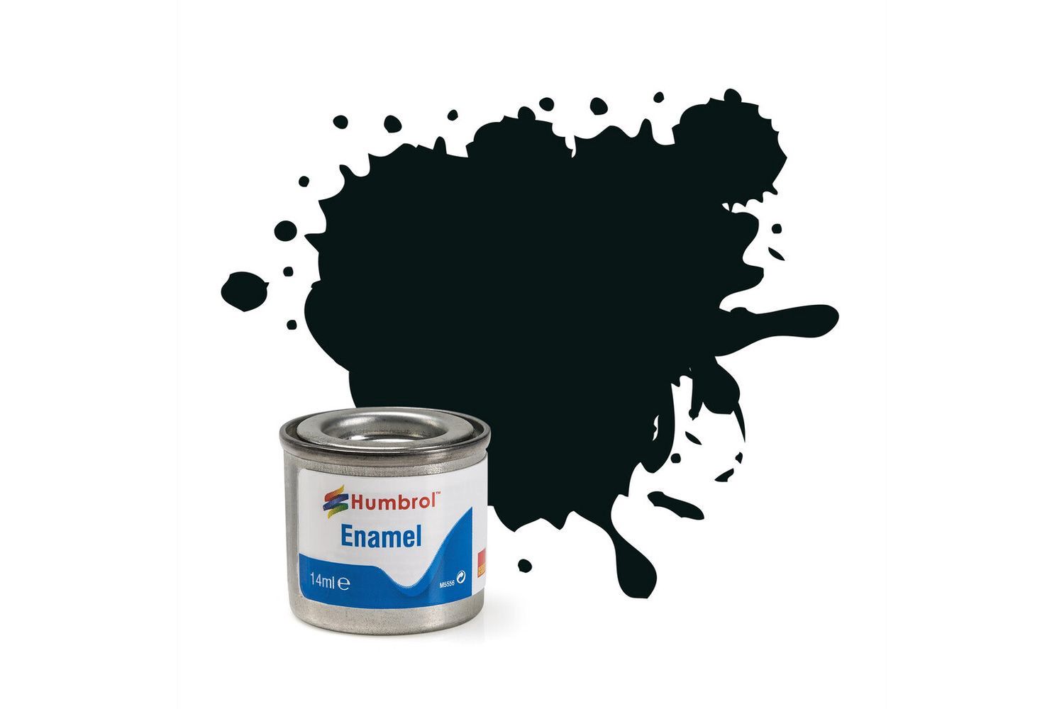 91 Black Green Matt Enamel 14ml (Discontinued)