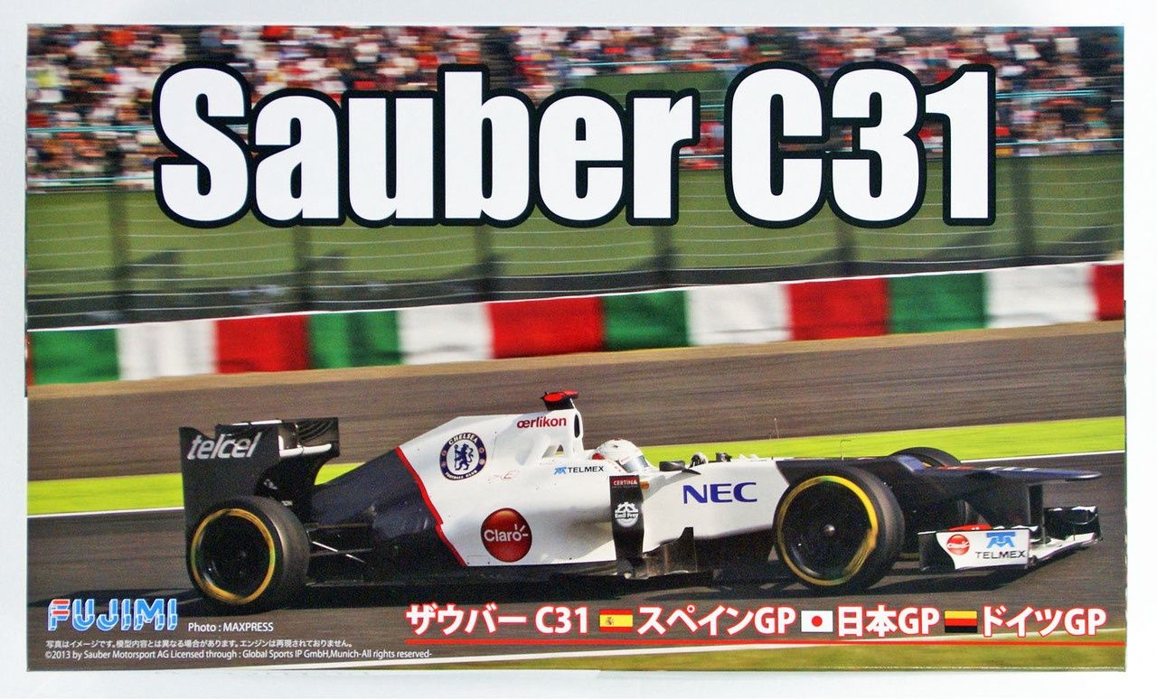 Cars, Bikes and Trucks Fujimi 1/20 F1 Sauber C31 (Japan/Spain/German GP)