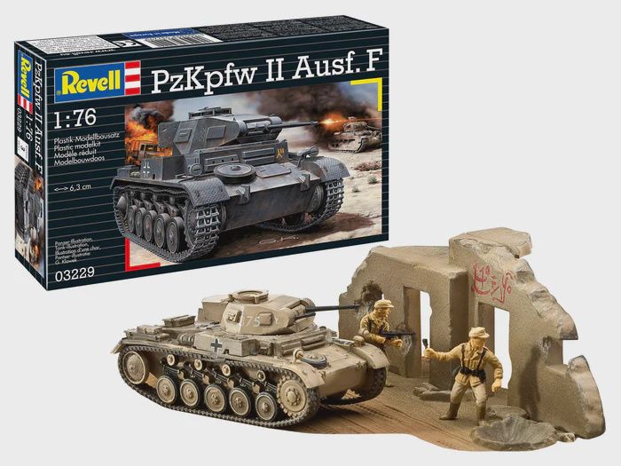 Military Revell 1/76 PzKpfw II Ausf. F