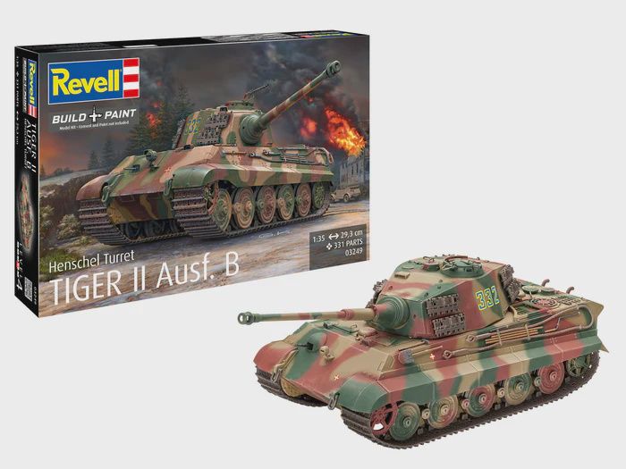 Military Revell 1/35 Tiger II Ausf.B (Henschel Turret)