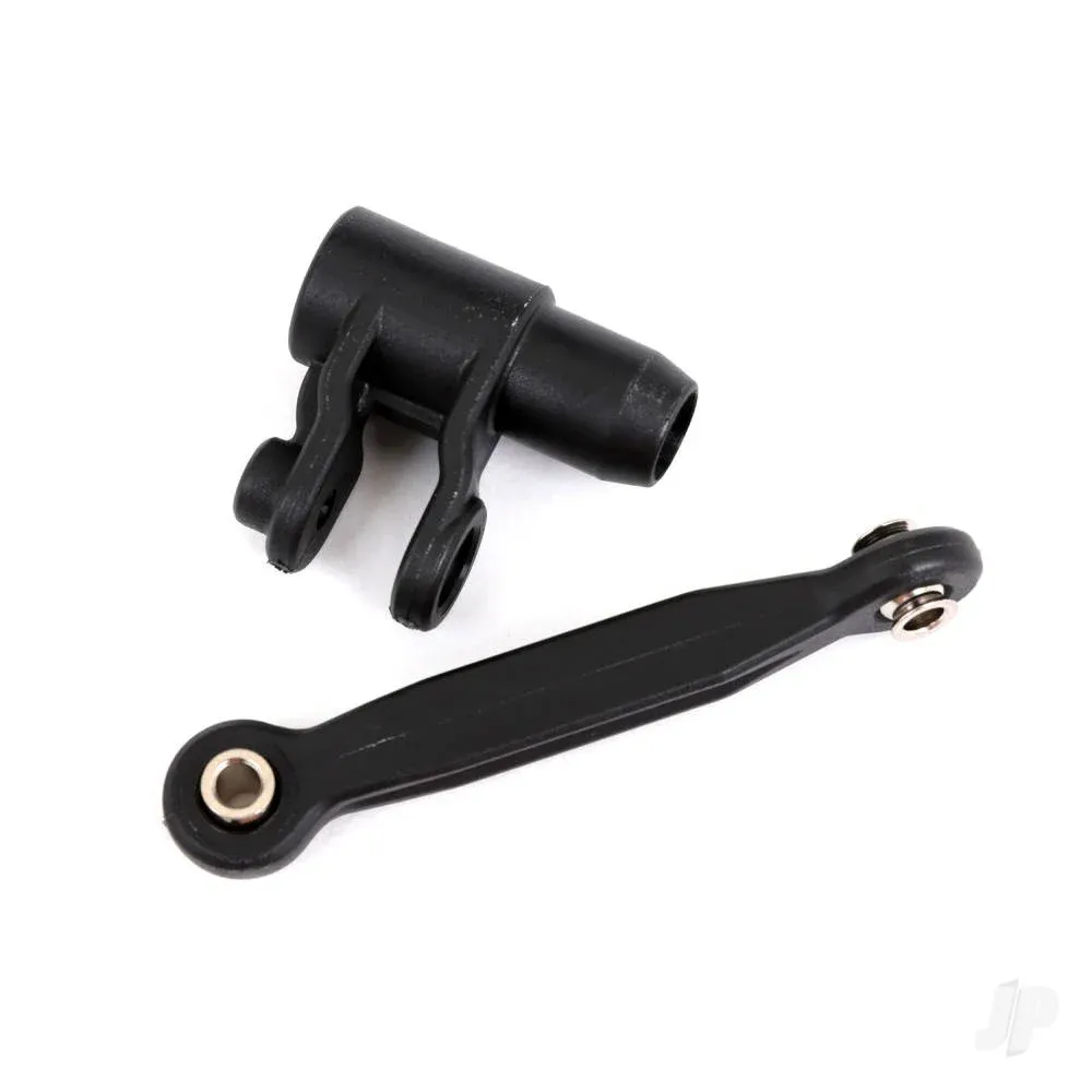 Servo horn, steering/ linkage, steering (48mm, assembled with pivot balls)