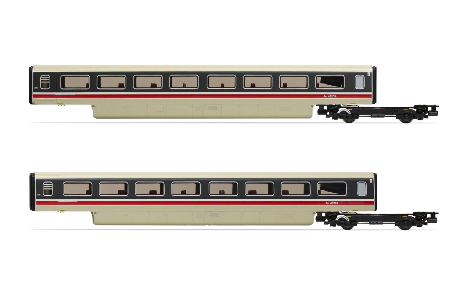 BR Class 370 Advanced Passenger Train 2-Car TS Coach Pack no. 48203 &amp; 48204