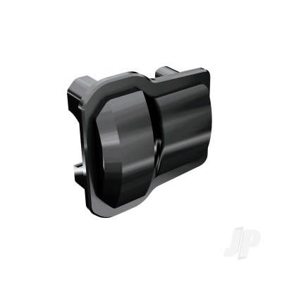 Front or Rear Differential Cover (2) (Black Chrome) TRX-4M