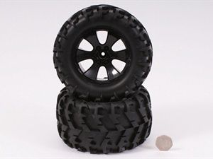 BSD Racing Wheel And Tyre Granite Monster (Pair)