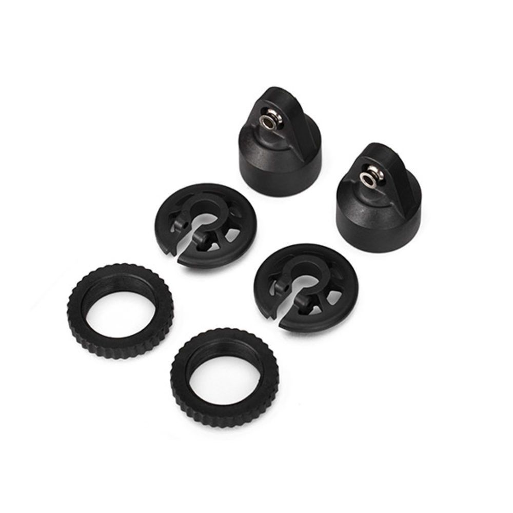 Shock caps, GTX shocks / spring perch / adjusters / 2.5x14mm CS (2 pcs) (for 2 shocks)