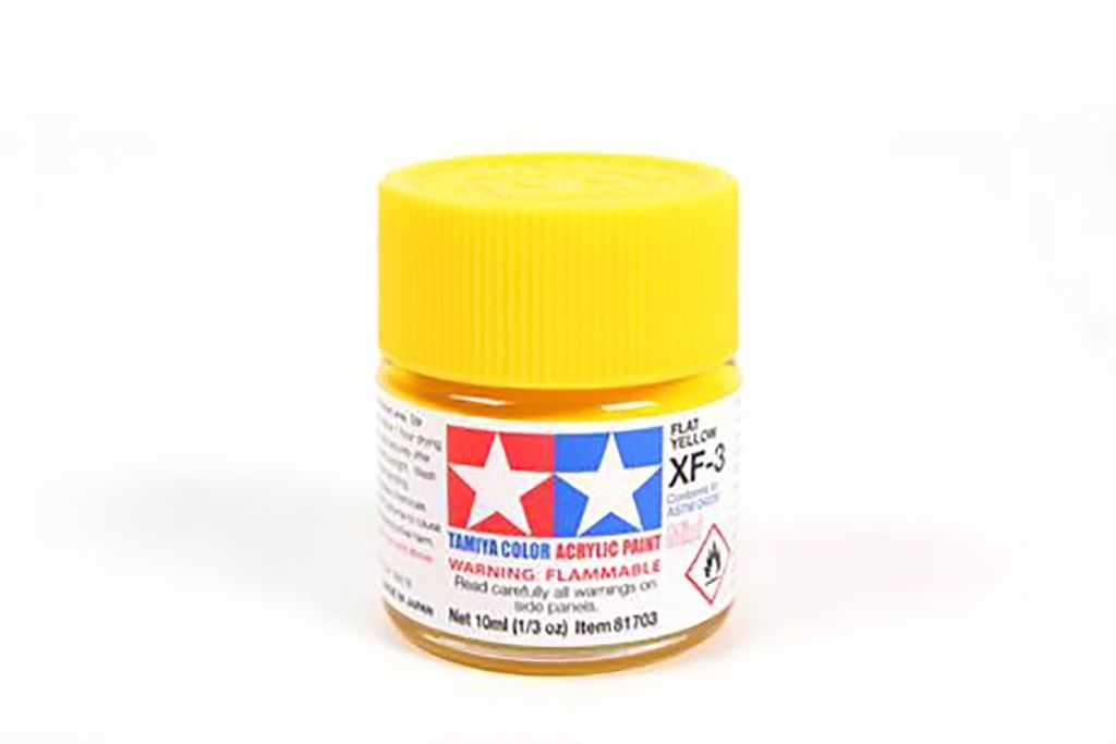 XF-3 Flat Yellow Acrylic Paint