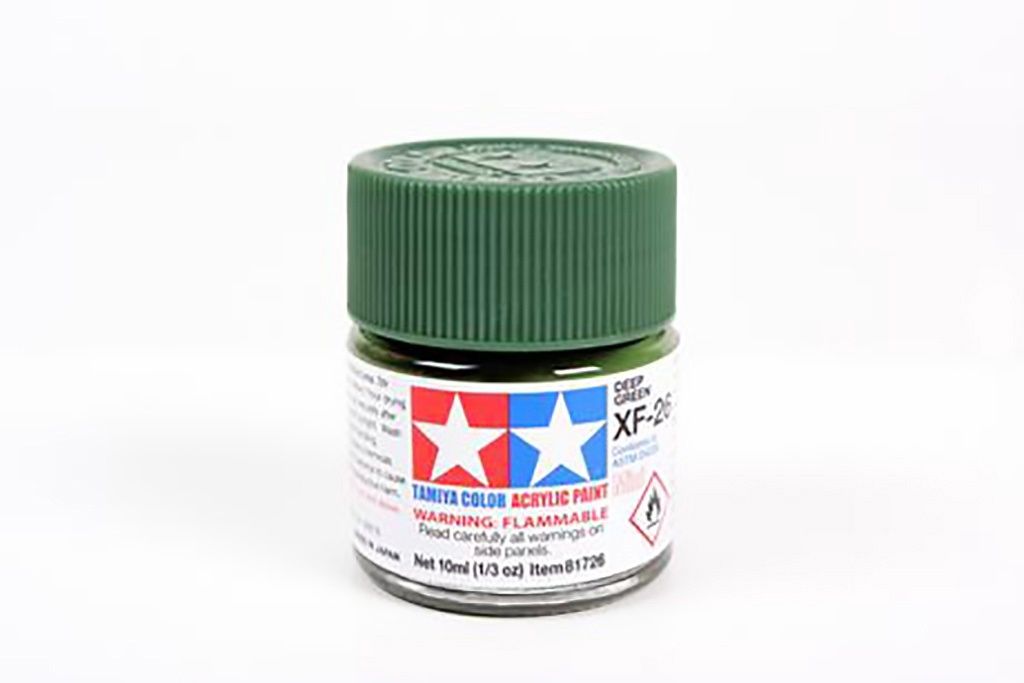 XF-26 Flat Deep Green Acrylic Paint