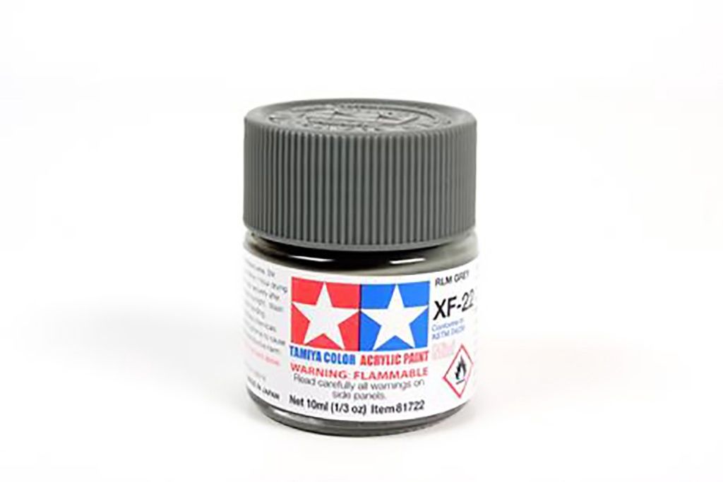 XF-22 Flat RLM Grey Acrylic Paint