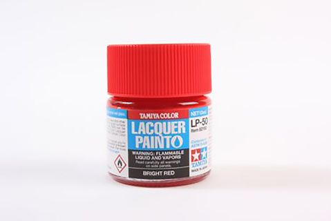 LP-50 Gloss Bright Red Lacquer Paint