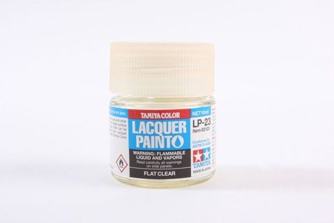 LP-23 Flat Clear Lacquer Paint
