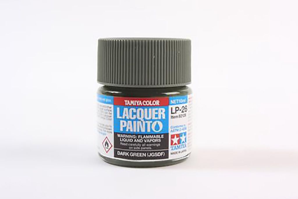LP-26 Flat JGSDF Dark Green Lacquer Paint