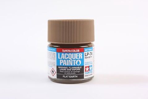 LP-74 Flat Earth Lacquer Paint