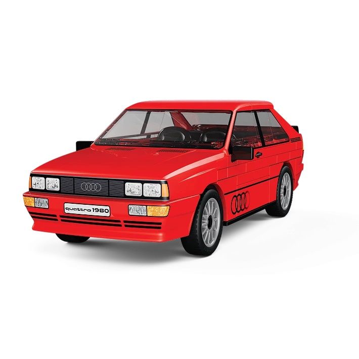 Cars, Bikes and Trucks Cobi 1/35 Audi Quattro Red (88 Bricks)