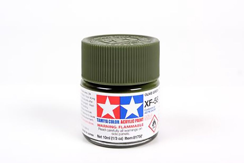 XF-58 Flat Olive Green Acrylic Paint