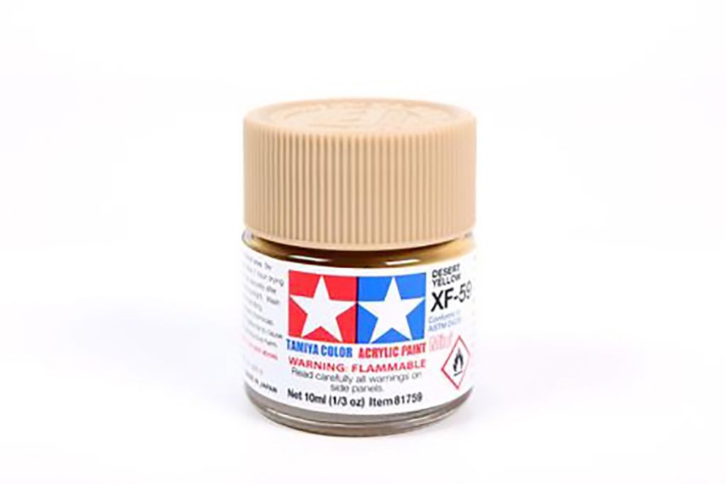 XF-59 Flat Desert Yellow Acrylic Paint