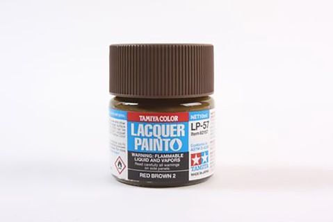 LP-57 Flat Red Brown 2 Lacquer Paint