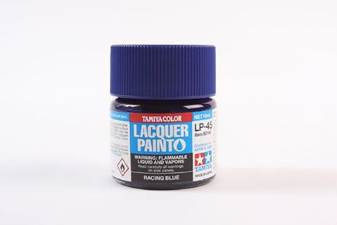 LP-45 Gloss Racing Blue Lacquer Paint