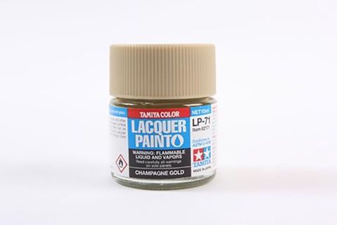 LP-71 Gloss Champagne Gold Lacquer Paint