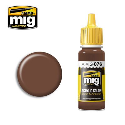 MIG076 BROWN SOIL Acrylic Paint - 17ml