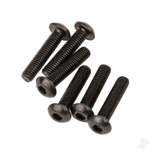 Button Head Hex Screw M3x14 (6 pcs) (Karoo)