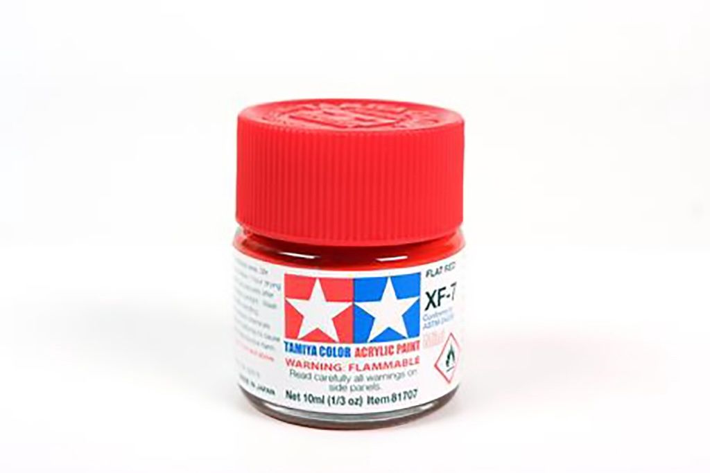 XF-7 Flat Red Acrylic Paint