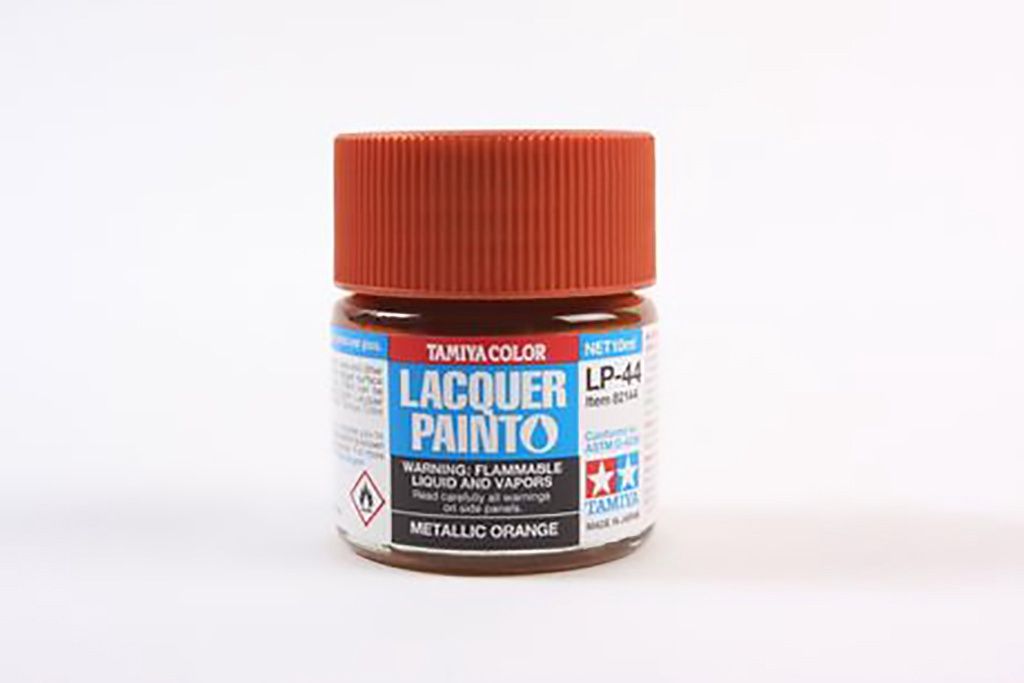 LP-44 Gloss Metallic Orange Lacquer Paint