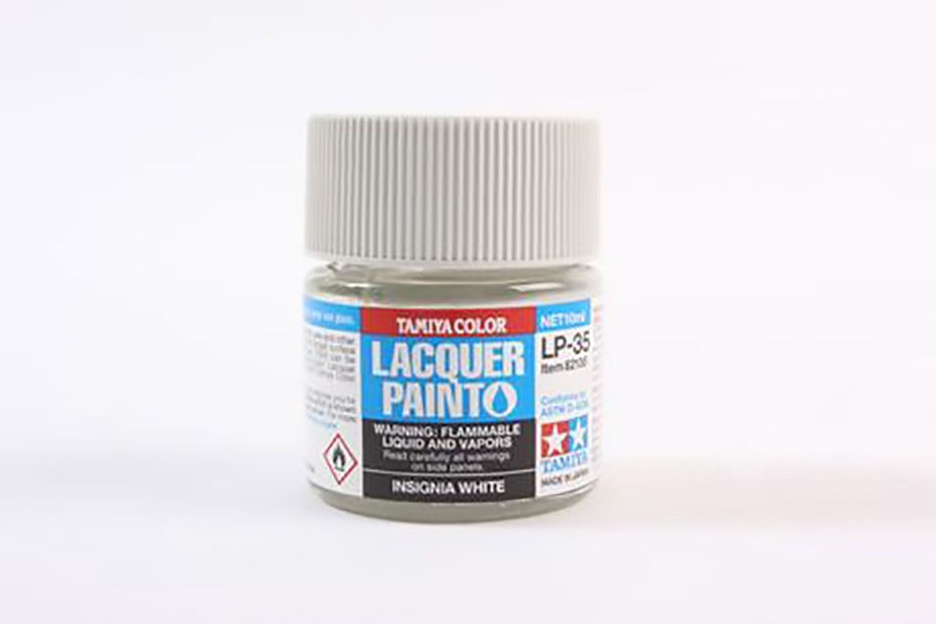 LP-35 Flat Insignia White Lacquer Paint
