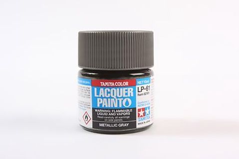 LP-61 Flat Grey Lacquer Paint