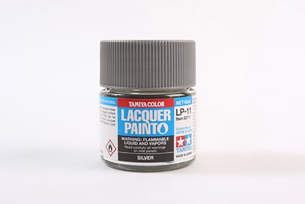 LP-11 Gloss Silver Lacquer Paint