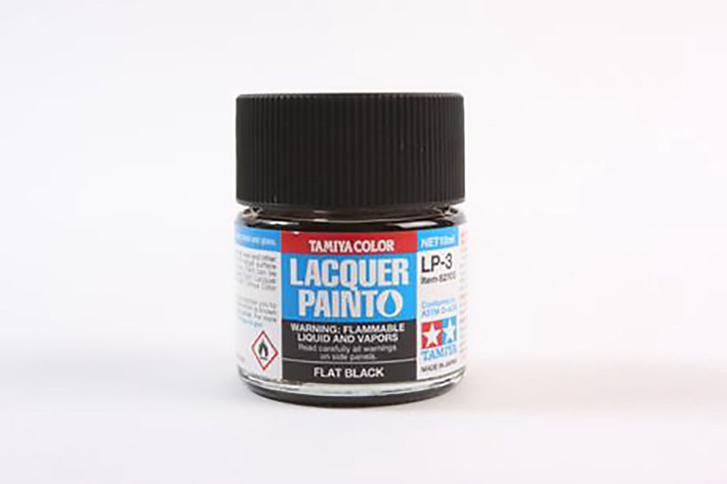 LP-3 Flat Black Lacquer Paint