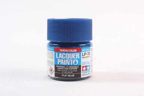 LP-78 Flat Blue Lacquer Paint