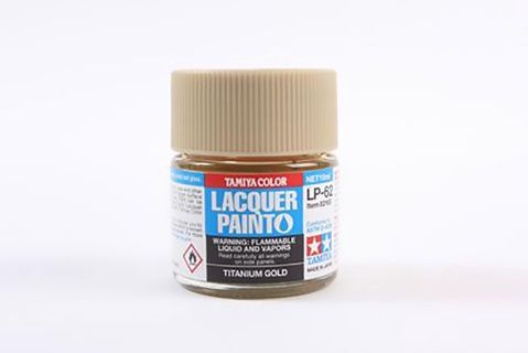 LP-62 Metallic Titanium Gold Lacquer Paint