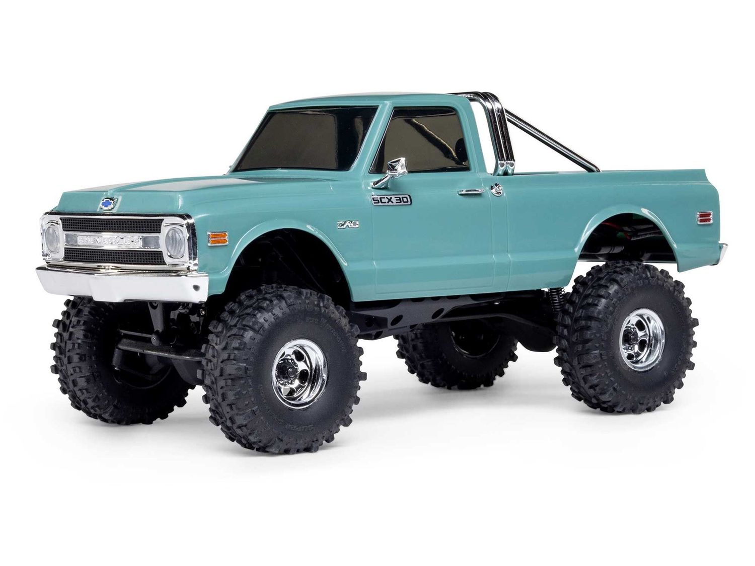 SCX30 Chevrolet K10 4X4 RTR Rock Crawler Green