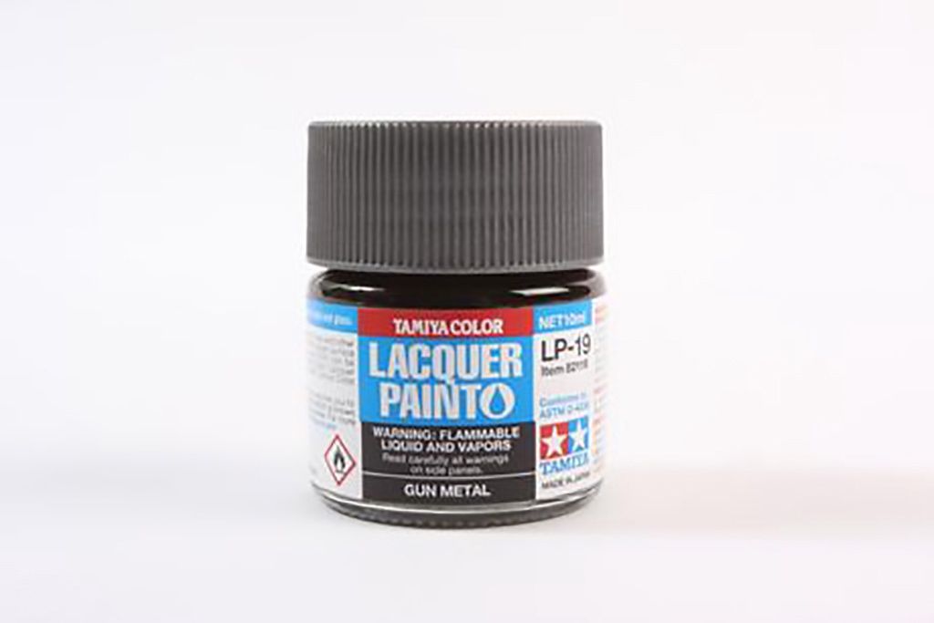 LP-19 Gloss Gun Metal Lacquer Paint