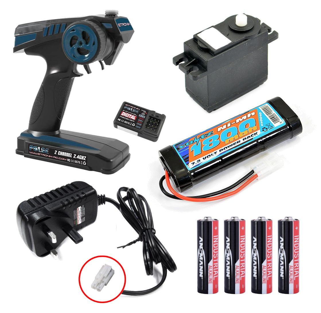 Basic Electronics Combo For Tamiya Cars
