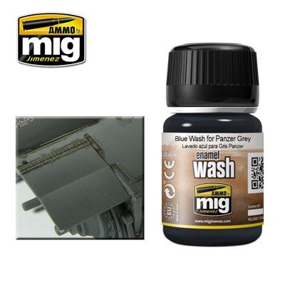 Blue Wash for Panzer Grey