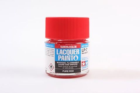 LP-7 Gloss Pure Red Lacquer Paint
