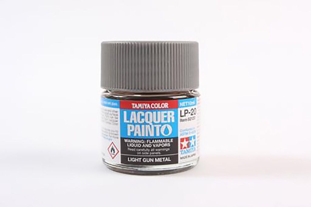 LP-20 Gloss Light Gun Metal Lacquer Paint