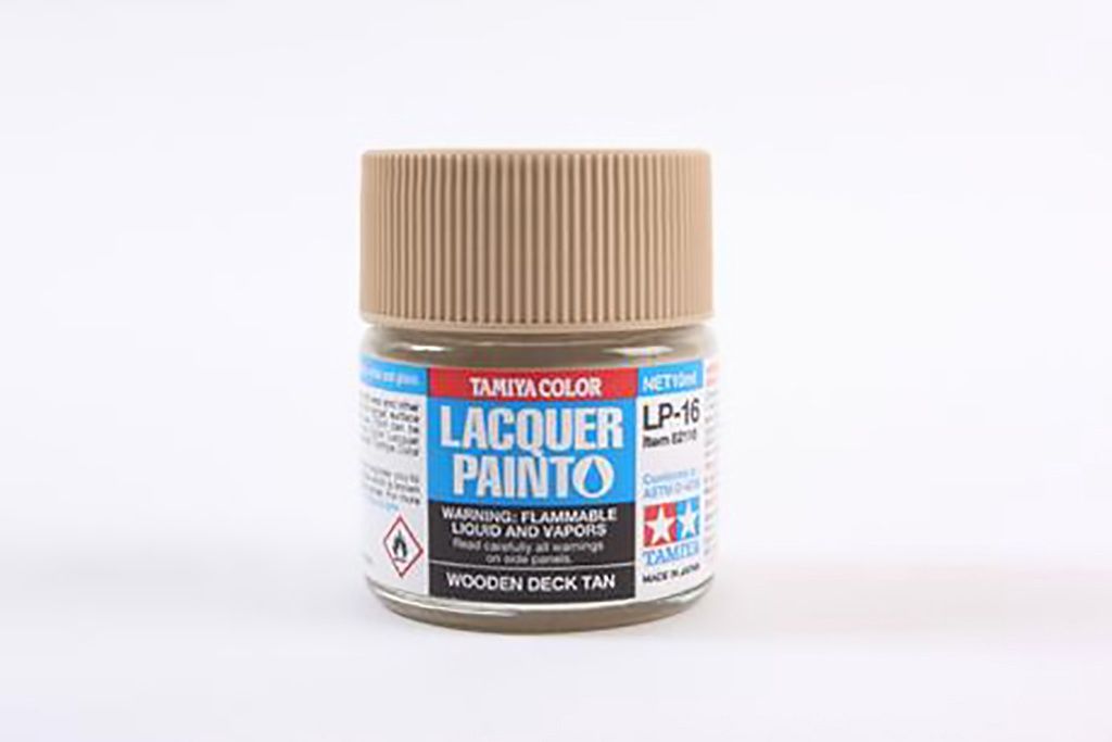 LP-16 Flat Wooden Deck Tan Lacquer Paint