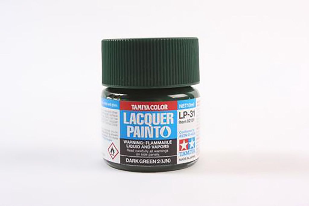 LP-31 Satin IJN Dark Green 2 Lacquer Paint