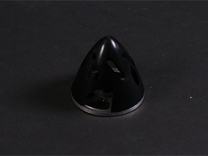 Gemfan Airflow Aluminium Backplate Spinner 63mm Black