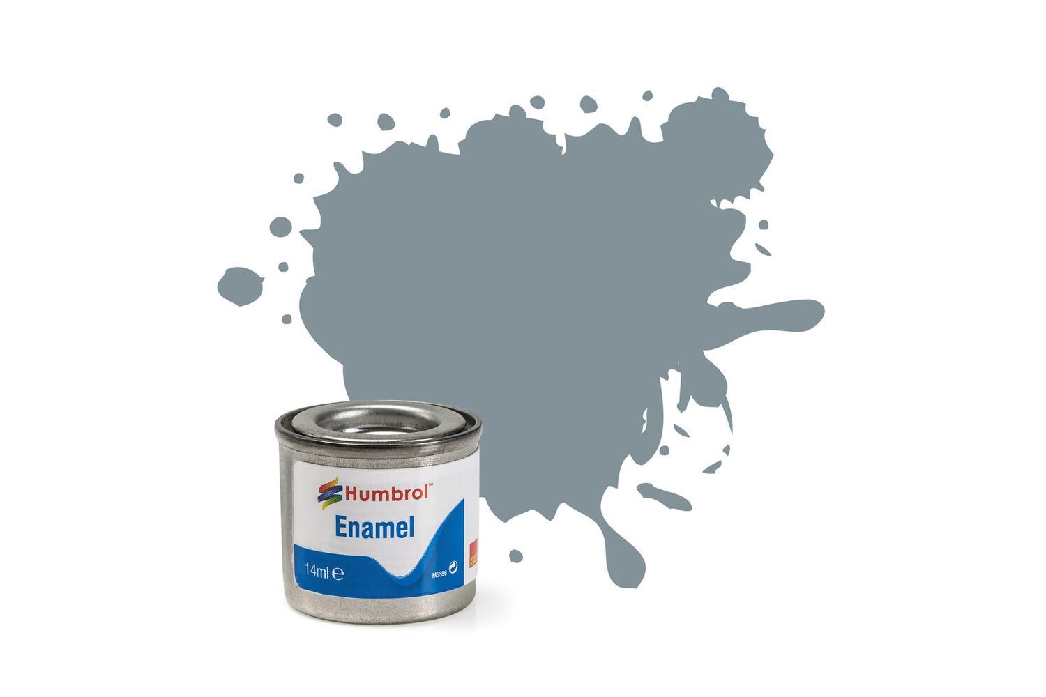87 Steel Grey Matt Enamel 14ml (Discontinued)