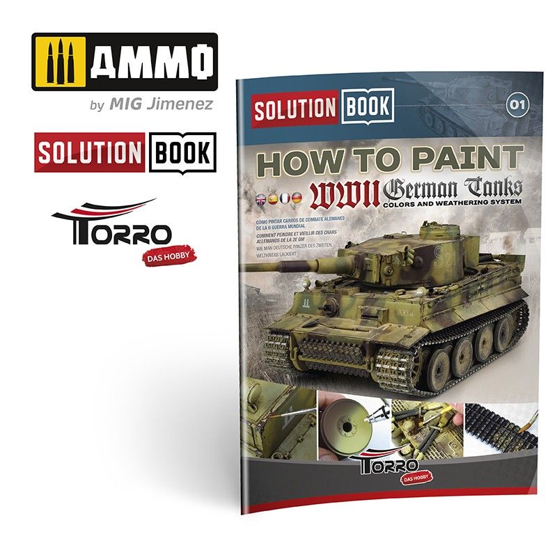 How To Paint WWII German Tanks Solution Book