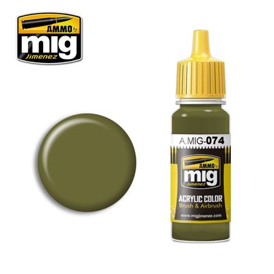 Green Moss Paint