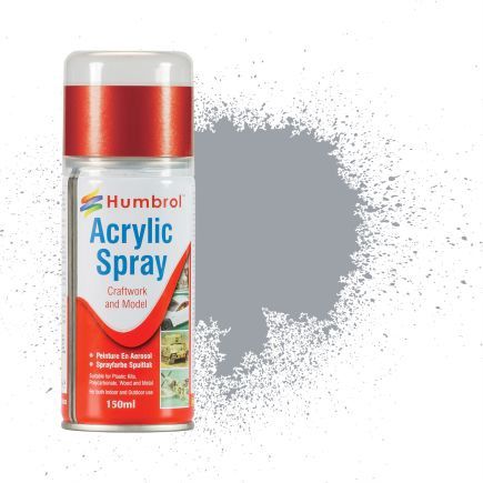165 Medium Sea Grey 150ml Satin Modellers Spray